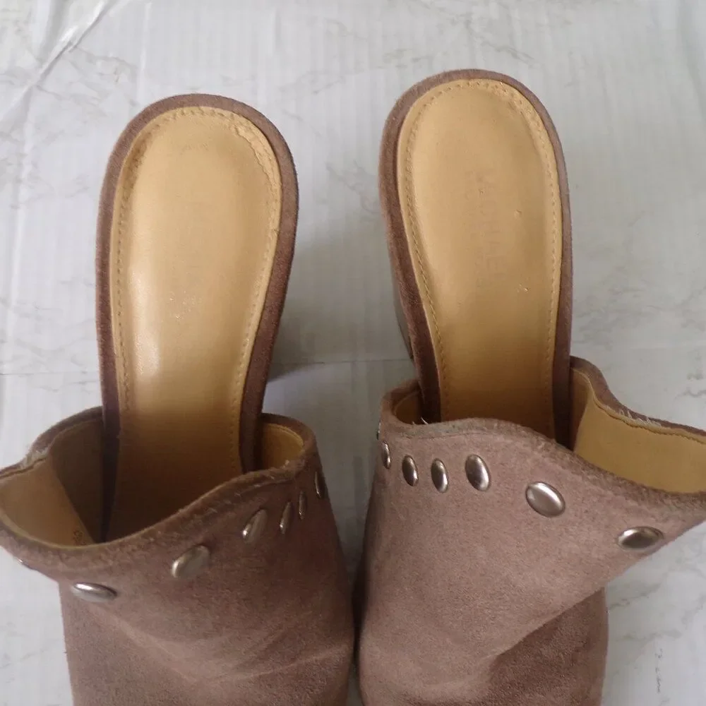 Michael Kors studded suede
